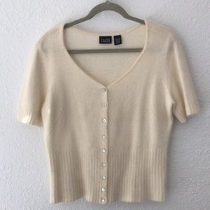 Creamy dreamy angora sweater